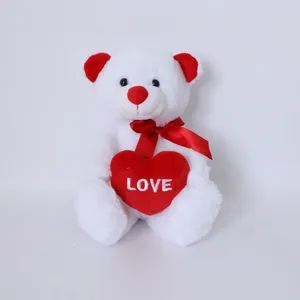 Valentinstag Geschenk Plüsch Kuscheltier Teddybär Spielzeug Free Design Custom Custom ized Doll Custom Animal Hersteller