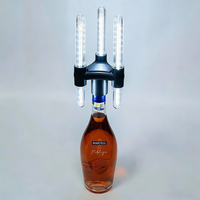 Luz LED de Triple Cabezal para Botellas de Vino, Recargable, con Efecto de Chispas, para Bares y Discotecas, Luz Estroboscópica LED