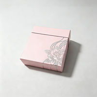 Boîtes cadeaux cosmétiques pliables avec logo personnalisé, emballage haut de gamme, écologique, laminage mat, gaufrage, carton rigide durable