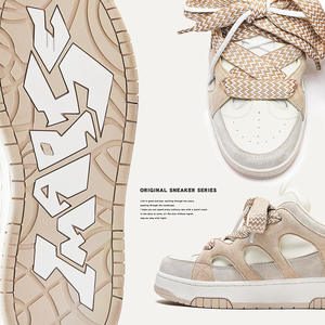 Zapatillas de Skateboarding Planas Personalizadas con Logotipo Nuevo 2026 para Hombre, Suela Gruesa, Lona Informal, Moda Urbana para Mujer, Deportivas de Malla para Caminar - Product Image 5