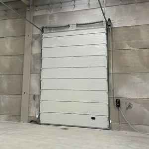 Portes sectionnelles industrielles sur mesure, design moderne haut <span class=keywords><strong>de</strong></span> gamme, résistantes au vent, pour cour - Product Image 3