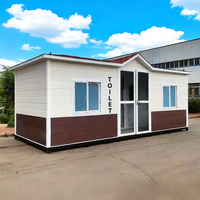 Toilettes sèches portables en plastique Jiaxin pour l'extérieur, protection de l'environnement, garantie 1 an, utilisation publique sur chantier, origine Chine