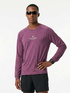 เสื้อยืดแขนยาวรุ่น Running Speed Control Dry Totem สำหรับฤดูใบไม้ผลิ/ฤดูร้อนปี 2026 เหมาะสำหรับกีฬากลางแจ้งและกิจกรรมพักผ่อน - Product Image 2
