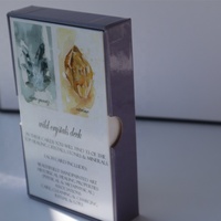 100% personnalisé votre propre conception impression papier Tarot carte Deck dans la boîte supérieure et inférieure