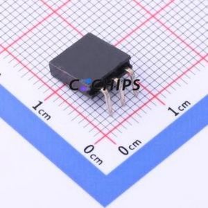 DW254W-11-03-85 Pin Socket Bent Lead Through Hole,P=2.54mm Connector 1x3P 2.54mm Square Hole Right Angle Insert - Product Image 2