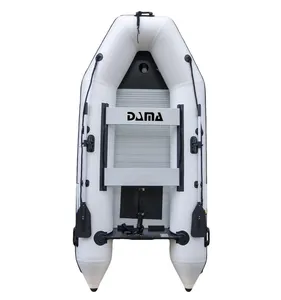 DAMA高品質インフレータブルボートPvc水手漕ぎボート屋外ハル素材4人用インフレータブルボート