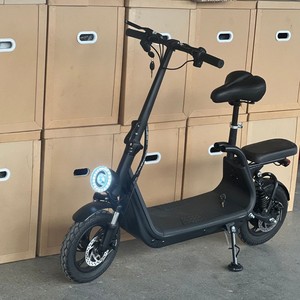 Scooter Eléctrico <span class=keywords><strong>Harley</strong></span> de 500W al por Mayor de Fábrica, Neumático de Vacío Todoterreno para Desplazamientos Urbanos, Freno de Disco Multiorificio Delantero y Trasero - Product Image 5