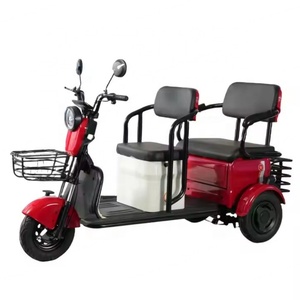 Elderly Three Wheeled Electric Scooter 60V Double Row Three Wheeled Motorcycle Open Electric Tricycle - Product Image 5