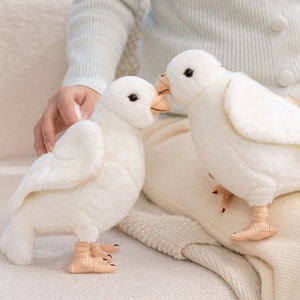 Juguetes de Peluche Realistas de Paloma, Muñecos de Peluche de Paloma de la Paz, Animales de Zoológico al por Mayor - Product Image 5