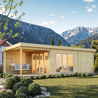 Bureau de jardin Abri en bois préfabriqué Cabane de jardin en bois Chalet en bois en kit