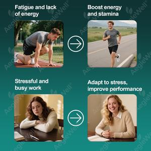 OEM/ODM Etiqueta Privada orgánica Rhodiola Rosea vitamina B gomitas suplemento Rhodiola gomitas en stock - Product Image 5