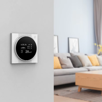 Capteur de qualité de l'air numérique intelligent PMT500 pour la maison, CO2/TVOC/PM2.5/PM1.0/PM10/HCHO, contrôle par application Android Zigbee pour la surveillance à domicile et à l'hôtel