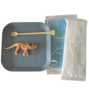 Kit di Scavo Scheletro di Dinosauro Fai-da-Te, Esperimento STEM, Attività di Paleontologia per <span class=keywords><strong>Bambini</strong></span>, Hanwenge Senza Batterie, Unisex, per Tutte le Età - Product Image 5