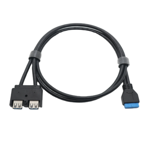 <span class=keywords><strong>USB3.0</strong></span> mở rộng cáp IDC <span class=keywords><strong>20pin</strong></span> PVC Áo khoác Nhanh chóng sạc máy tính trường hợp cáp cho điện thoại di động xe-type-c 1m/3M/5m tùy chọn - Product Image 1