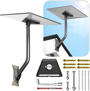 Support de toit Starlink, kit de montage sur avant-toit <span class=keywords><strong>pour</strong></span> antenne Starlink robuste et réglable avec matériel complet <span class=keywords><strong>pour</strong></span> une réception de signal améliorée - Product Image 1