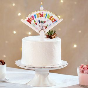 Bougie d'anniversaire fantaisie avec ventilateur, bougies clown surprise pop-up, décorations de gâteau, bougies amusantes, bougies à effets spéciaux, fournitures pour fête d'anniversaire - Product Image 3