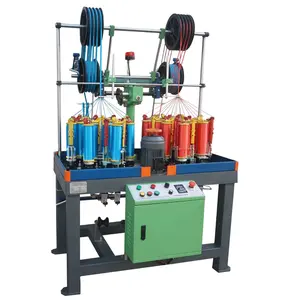 Cotton Polyester Braiding Machine Braided Wire Twisting Rope Elastic Cord Braided