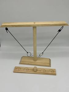 Trò chơi ném vòng gỗ | thân thiện với môi trường & bền | tăng cường phối hợp tay-mắt & tập trung trò chơi Uống - Product Image 2