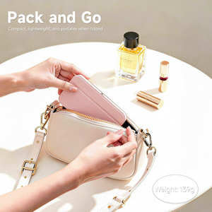 <span class=keywords><strong>Miroir</strong></span> de maquillage tactile POWERME, <span class=keywords><strong>miroir</strong></span> cosmétique pliable rechargeable pour table, <span class=keywords><strong>miroir</strong></span> de maquillage portable avec éclairage LED - Product Image 5
