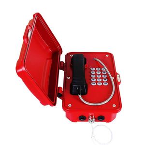 Teléfono Industrial Resistente a la Lluvia IP67, Teléfono de Emergencia con Cable para Uso en Exteriores - Product Image 5