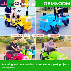 Nuovo Trattore Retrò per Bambini, Veicolo da Divertimento per Parchi e Luoghi Panoramici, Esperienza Agricola, Trattore a Quattro Ruote - Product Image 1