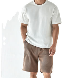 260g <b>Men</b> Summer <b>Men's</b> <b>Shorts</b> Drawstring Waist <b>Shorts</b> Waffle <b>Shorts</b> for <b>Men</b> - Product Image 1