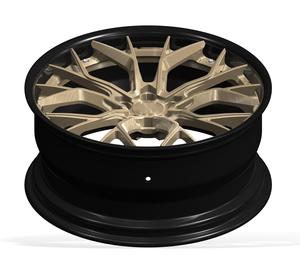 Roues de voiture forgées Offre Spéciale en usine 21 22 23 <span class=keywords><strong>24</strong></span> pouces 2 <span class=keywords><strong>pièces</strong></span> ensemble de roues forgées pour voitures - Product Image 4