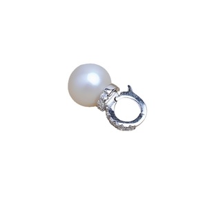 Pendentif en argent S925 avec boucle universelle, tête de 6 mm, chaîne vide pour perles de 8 à 12 mm, accessoires de bijoux en argent 5372 - Product Image 5