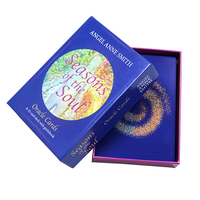 Cartes d'Oracle de Tarot au Design Original Personnalisé, Imprimées en Usine, Cartes d'Oracle Espace Étoile pour Femmes, Jeu de Divination, Jeux de Cartes d'Oracle
