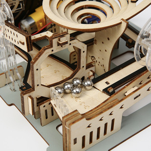 Juguete Educativo STEM de Construcción de Pistas de Canicas, Juguete de Aprendizaje de Física que Enseña Gravedad, Movimiento y Mecánica a Través del Divertido Juego de Ensamblaje - Product Image 3