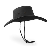 Sombrero de Vaquero con Diseño Personalizado, Negro con Flecos de Pedrería, para Mujeres y Hombres, Deportes al Aire Libre, Todas las Temporadas