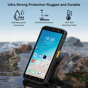 Nouvel arrivage : <span class=keywords><strong>Scanner</strong></span> de codes-barres portable robuste 4G Android 14 NFC 1D/2D <span class=keywords><strong>Lecteur</strong></span> de codes <span class=keywords><strong>QR</strong></span> 64 Go WiFi 5.2 pour la logistique express et de colis - Product Image 4