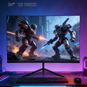 Monitor para Juegos de 24 Pulgadas de Fábrica, 1K, 180Hz, Tiempo de Respuesta de 1ms, Panel IPS 1920x1080 para Deportes Electrónicos Competitivos - Product Image 1
