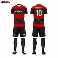 Tenues de football personnalisables et respirantes pour adultes, jeunes et enfants, vêtements de sport fabriqués en usine dans des couleurs personnalisées