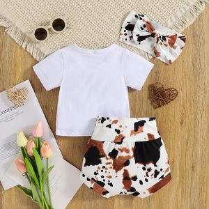 Ensembles de vêtements pour nouveau-nés Yiwu Yiyuan Garment RTS, 0-3 mois, vêtements d'été pour bébés, chemise, bandeau, bloomers, ensembles de tenues - Product Image 2