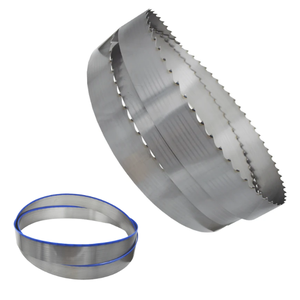 Sierra de cinta para aserradero, vertical y horizontal, de uso industrial, para cortar troncos y madera, con dientes soldados con estelita, para trabajar la madera - Product Image 6