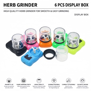 Customizable Mini Electric <b>Herb</b> Grinder New Design with Strong Power USB Connection Colorful Spice Crusher for Tobacco-Wholesale - Product Image 1