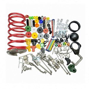 Kẹp cho dây Crossfit Kid phụ kiện sử dụng khóa học Nylon hình chữ thập vít dây thép nối Net sân chơi <span class=keywords><strong>DIY</strong></span> - Product Image 2