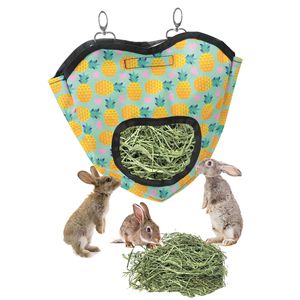 ถุงหญ้ากระต่ายแบบแขวนสำหรับหนูตะเภาและชินชิลล่า ลายผลไม้ ทำจากไนลอน - Product Image 5