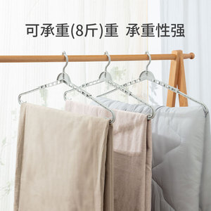 Telescopic Bath <b>Towel</b> Hanger 100*70Cm Expandable Plastic <b>Hook</b> Type For Bathroom Clothing Drying Rack - Product Image 5