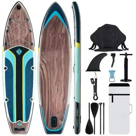 Hot Selling Upgraded Plastic Portable Convenient Inflatable SUP Surfboard Stand up Paddle Board for Unisex
