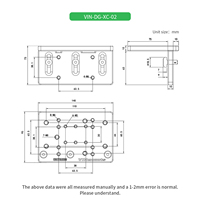Plaque d'expansion en forme de L anti-corrosion pour support de GPS marin VIN-TYQ-CX02
