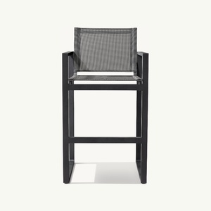 Conjunto de Mesa y Sillas de <span class=keywords><strong>Bar</strong></span> de Aluminio para <span class=keywords><strong>Terraza</strong></span> de Jardín Exterior Moderno, Silla Alta para Cafetería o <span class=keywords><strong>Bar</strong></span> - Product Image 2