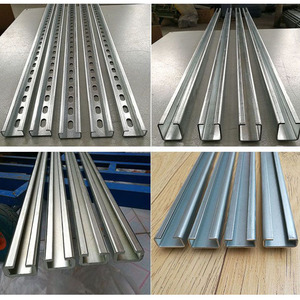 Thép kênh C Loại <span class=keywords><strong>U</strong></span> Loại năng lượng mặt trời bảng điề<span class=keywords><strong>u</strong></span> khiển hỗ trợ khung quang điện Stent phụ kiện gắn chân đế - Product Image 2