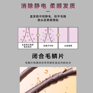 เครื่องม้วนผมเคเมอิสีแดงแบบพกพาพร้อมระบบป้องกันความร้อนสำหรับจัดแต่งทรงผม - Product Image 5