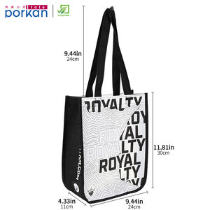 Top Vente GRS Certifié Réutilisable Toile Sac Fourre-Tout Logo Personnalisé Non-Tissé À La Mode Supermarché Sacs Promotionnel Sac À Provisions - Product Image 3