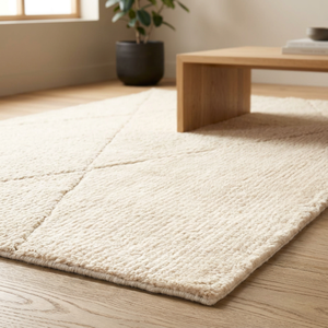 Alfombra Rectangular Tradicional Marroquí de Lana Anudada a Mano, Grosor Personalizado, para Oración, Alfombra para Sala de Estar - Product Image 4