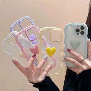 Funda de Teléfono con Líneas Onduladas de Corazón 3D para <span class=keywords><strong>iPhone</strong></span> 16, <span class=keywords><strong>iPhone</strong></span> 11, 12, 14, 13 Pro Max, 15 Plus, XR, X, XS Max, 7, 8, <span class=keywords><strong>SE2022</strong></span>, 2020, Funda Suave - Product Image 4