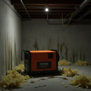 Deshumidificador Comercial Vevor de 125 Pintas, 1500 Pies Cuadrados, para Restauración de Daños por Agua, Espacios Reducidos y Almacenes - Product Image 2