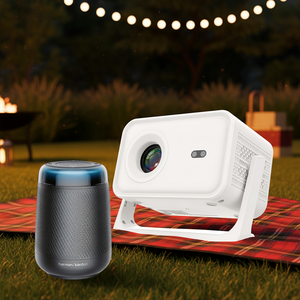 <span class=keywords><strong>Meilleur</strong></span> prix d'usine, projecteur intelligent 4K P21GTV, Full HD 1080P, 500 lumens ANSI, Android 14, mise au point automatique, 16 Go, <span class=keywords><strong>WiFi</strong></span> 5G, home cinéma vidéo - Product Image 1